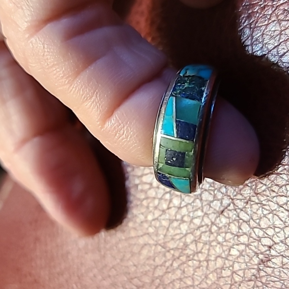VINTAGE TURQUOISE RING - Picture 7 of 7